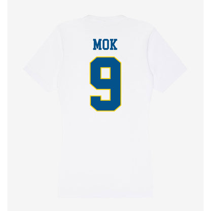 Delaware - Flag Football : Megan Mok - Women's V-Neck T-Shirt-1