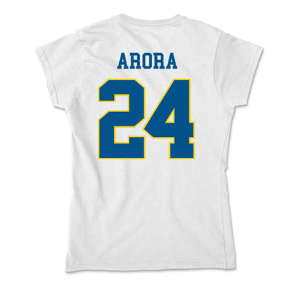 Delaware - Flag Football : Alysha Arora - Soft Style Women’s T-Shirt-1