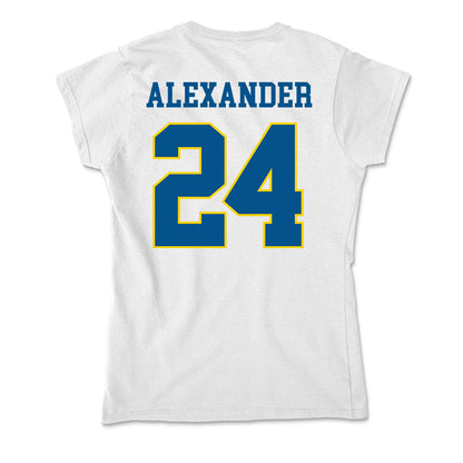 Delaware - Women's Ice Hockey : Jamiyah Alexander - Soft Style Women’s T-Shirt-1