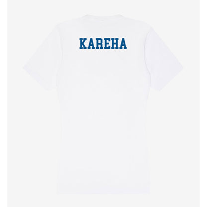 Delaware - Wrestling : Brady Kareha - Women's V-Neck T-Shirt-1