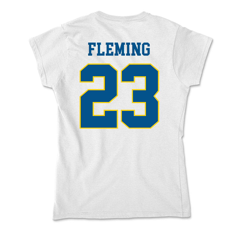 Delaware - Men's D2 Ice Hockey : Brendan Fleming - Soft Style Women’s T-Shirt-1