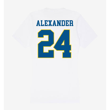 Delaware - Women's Ice Hockey : Jamiyah Alexander - Women's V-Neck T-Shirt-1