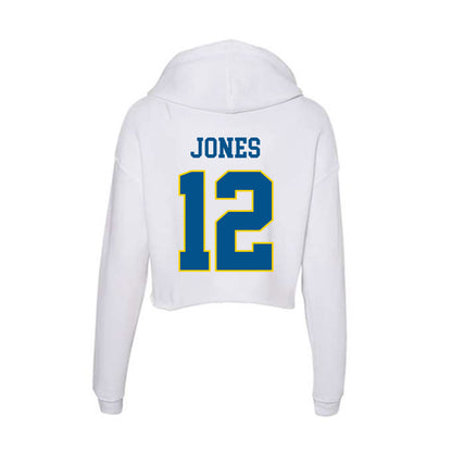 Delaware - Women's Rugby : Arianna Jones - Women's Crop Fleece Hoodie-1