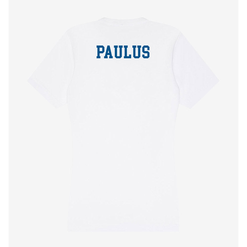 Delaware - Women's Rugby : Kendall Paulus - Women's V-Neck T-Shirt-1