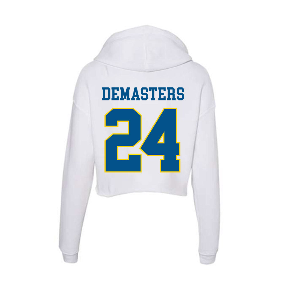 Delaware - Men's D2 Ice Hockey : Lleyton DeMasters - Women's Crop Fleece Hoodie-1