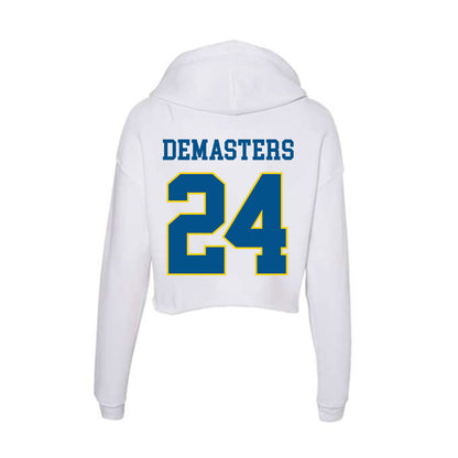 Delaware - Men's D2 Ice Hockey : Lleyton DeMasters - Women's Crop Fleece Hoodie-1