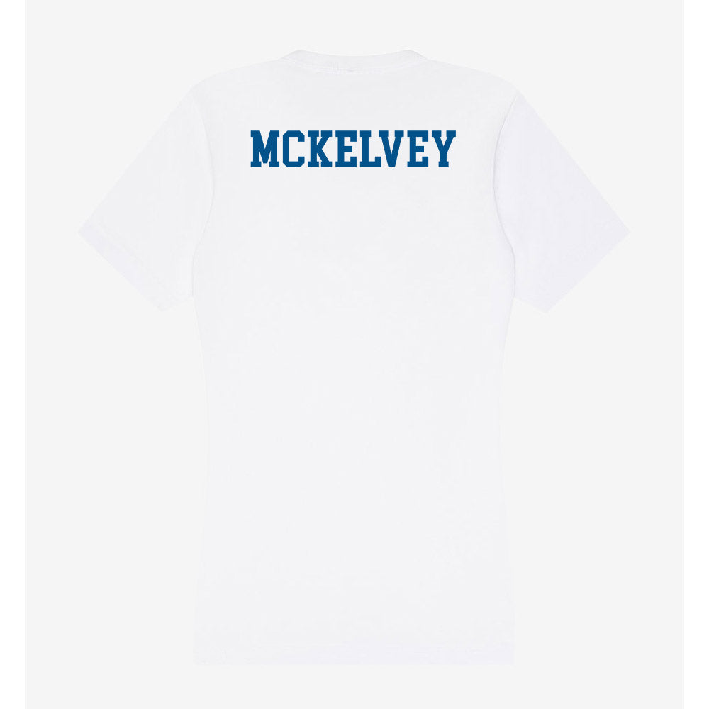 Delaware - Wrestling : Ryan McKelvey - Women's V-Neck T-Shirt-1