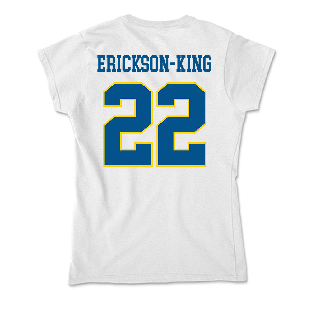 Delaware - Women's Rugby : Julia Erickson-King - Soft Style Women’s T-Shirt-1