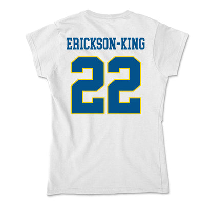 Delaware - Women's Rugby : Julia Erickson-King - Soft Style Women’s T-Shirt-1