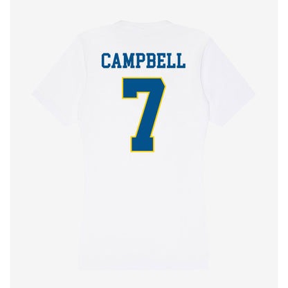 Delaware - Flag Football : Amara Campbell - Women's V-Neck T-Shirt-1