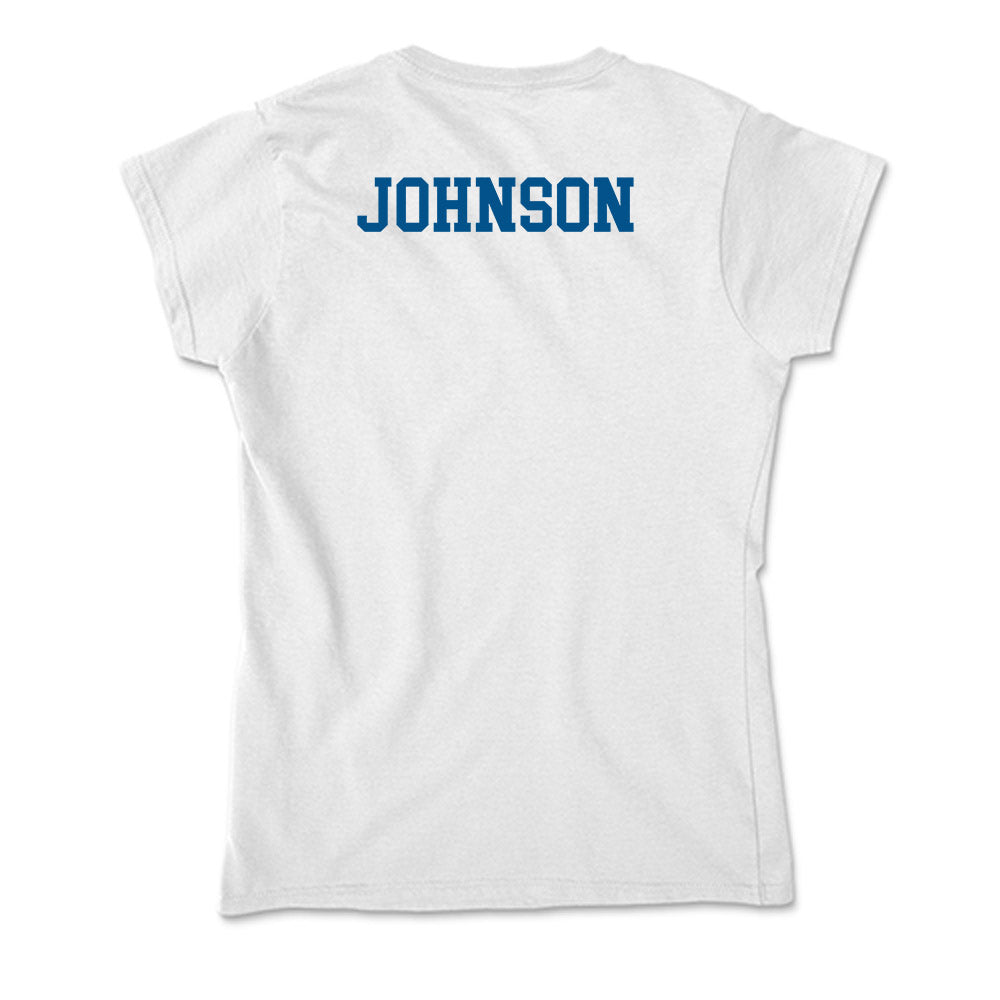 Delaware - Synchronized Skating : Cyana Johnson - Soft Style Women’s T-Shirt-1