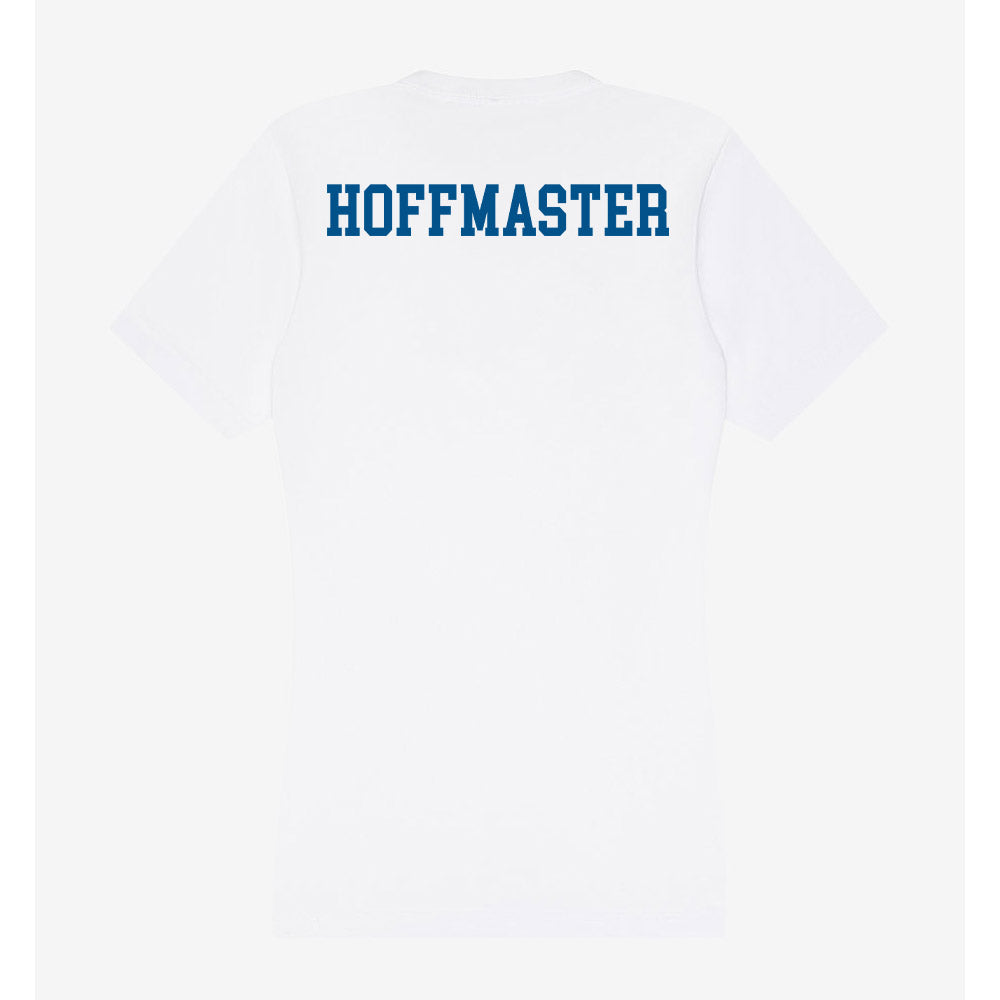 Delaware - Wrestling : Gaby Hoffmaster - Women's V-Neck T-Shirt-1
