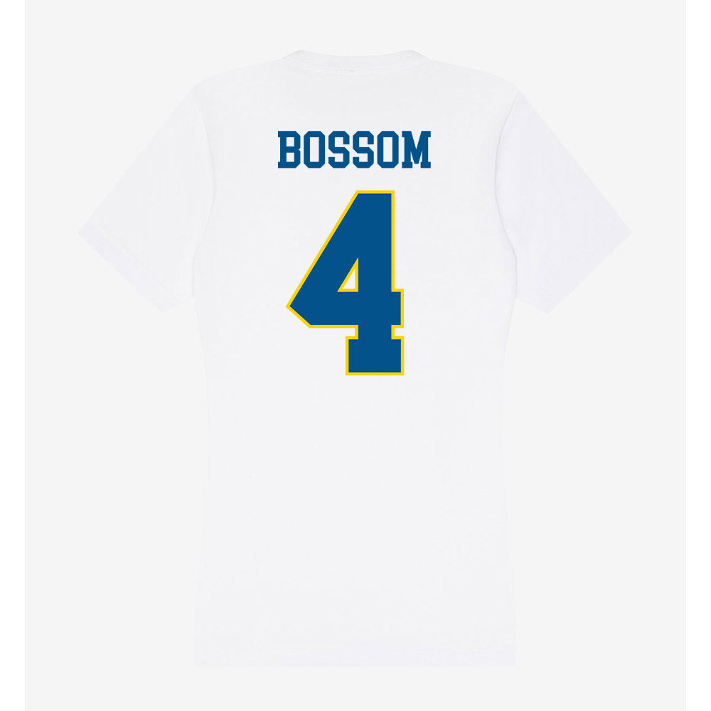 Delaware - Women's Ice Hockey : Savannah Bossom - Women's V-Neck T-Shirt-1