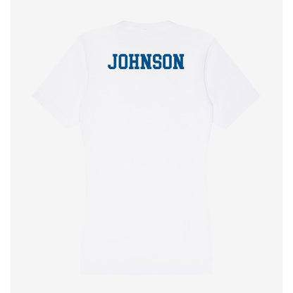 Delaware - Synchronized Skating : Cyana Johnson - Women's V-Neck T-Shirt-1