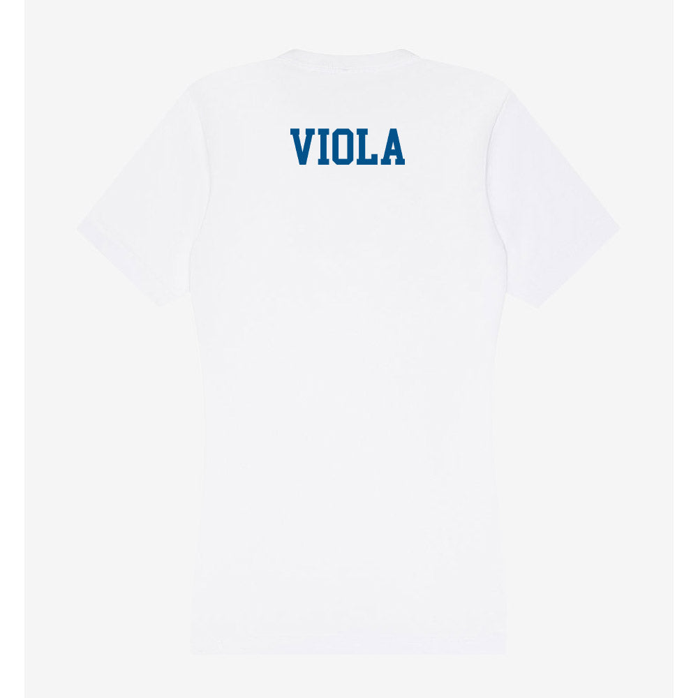 Delaware - Women's Rugby : Madison Viola - Women's V-Neck T-Shirt-1