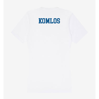 Delaware - Synchronized Skating : Leah Komlos - Women's V-Neck T-Shirt-1