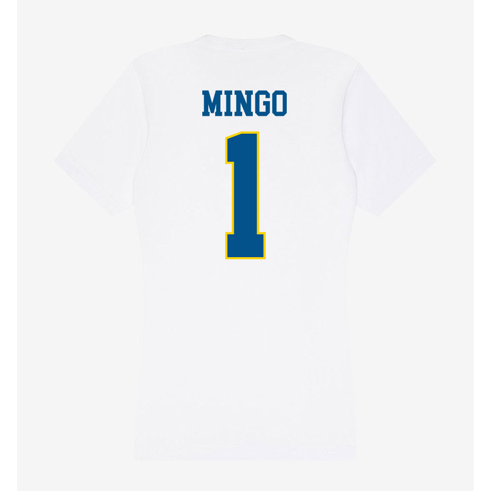 Delaware - Women's Rugby : Charlie Mingo - Women's V-Neck T-Shirt-1