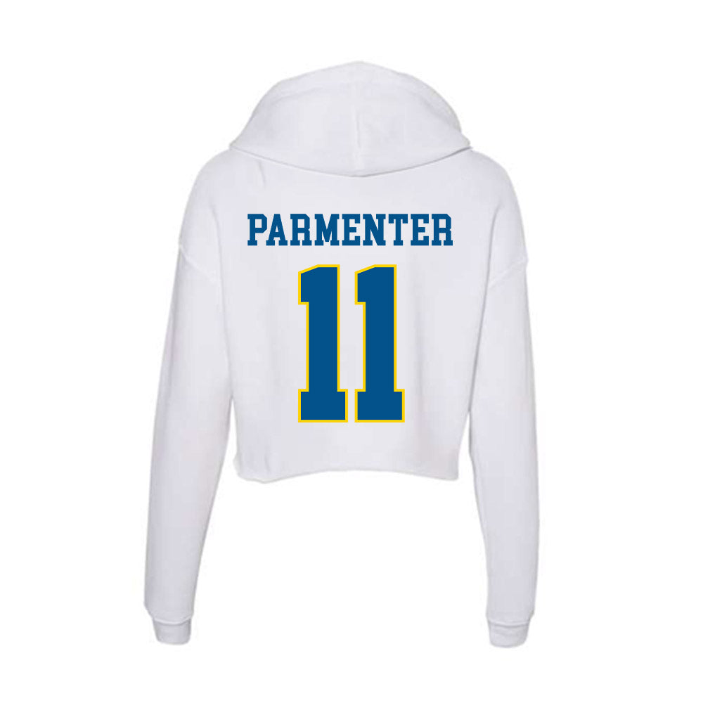 Delaware - Women's Ice Hockey : Madelyn Parmenter - Women's Crop Fleece Hoodie-1