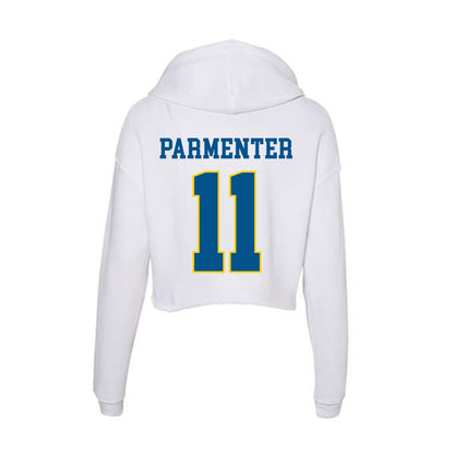 Delaware - Women's Ice Hockey : Madelyn Parmenter - Women's Crop Fleece Hoodie-1