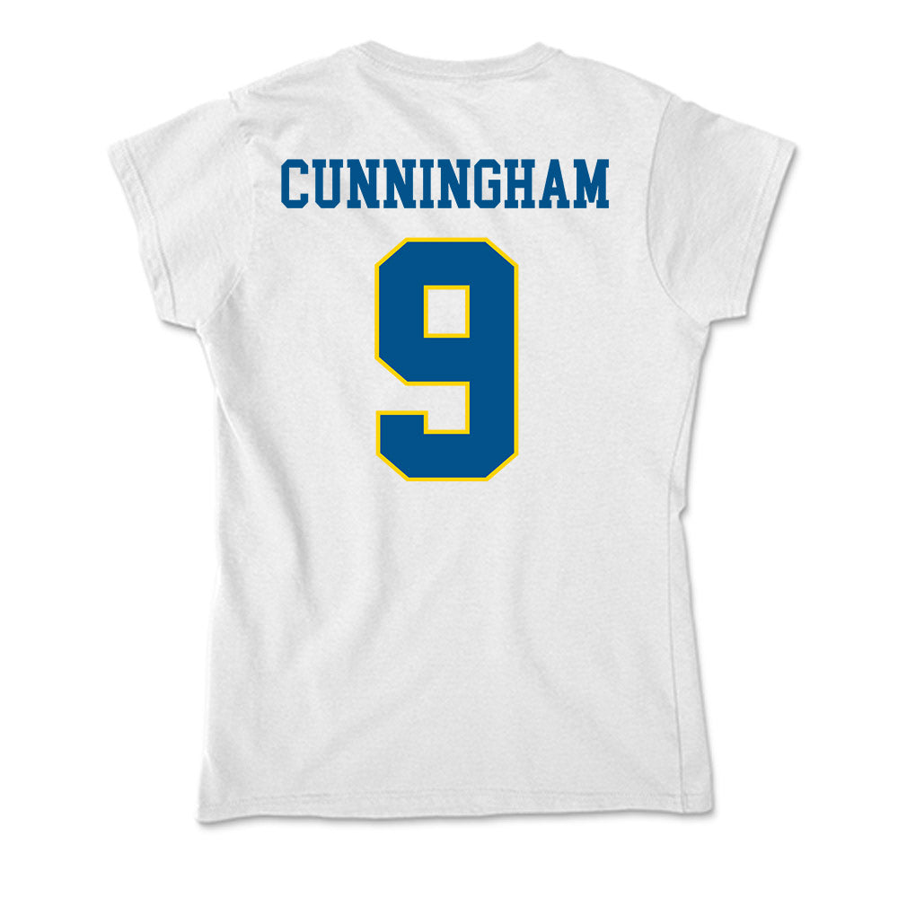 Delaware - Men's D2 Ice Hockey : Owen Cunningham - Soft Style Women’s T-Shirt-1