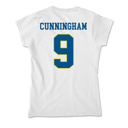Delaware - Men's D2 Ice Hockey : Owen Cunningham - Soft Style Women’s T-Shirt-1