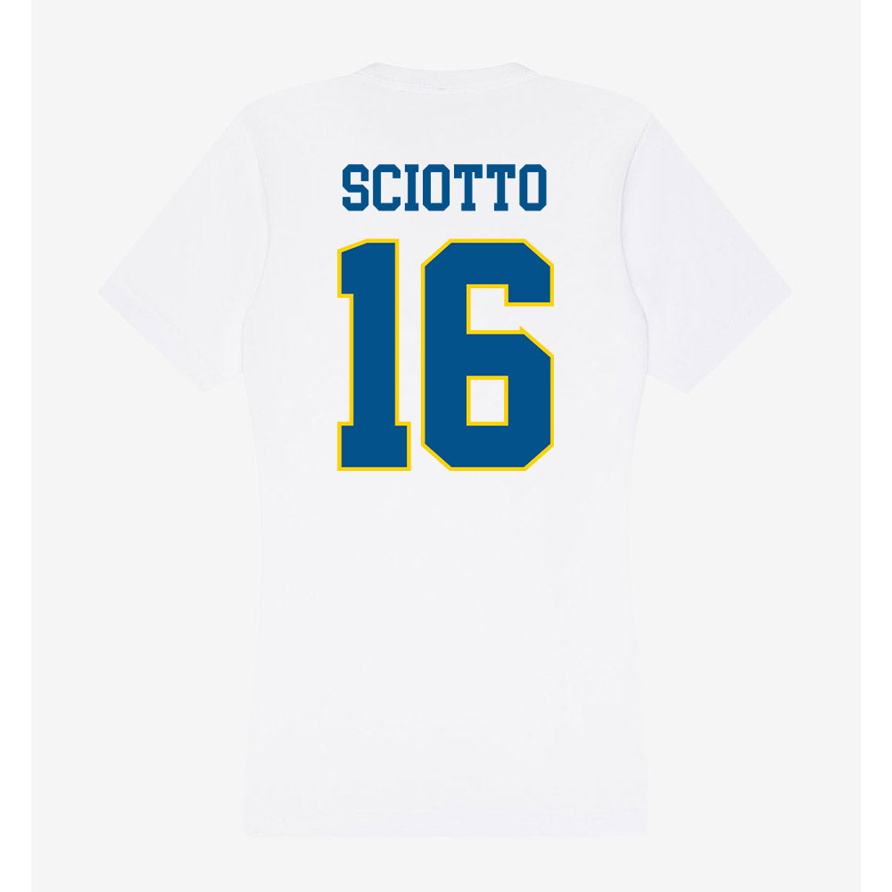Delaware - Women's Rugby : Julia Sciotto - Women's V-Neck T-Shirt-1