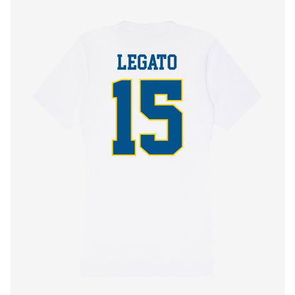 Delaware - Men's D2 Ice Hockey : Joseph Legato - Women's V-Neck T-Shirt-1