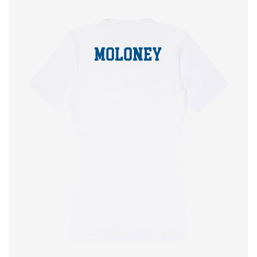 Delaware - Women's Rugby : Delia Moloney - Women's V-Neck T-Shirt-1