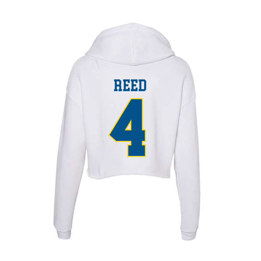 Delaware - Women's Rugby : Samantha Reed - Women's Crop Fleece Hoodie-1