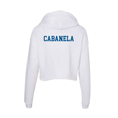 Delaware - Crew : Joshua Cabanela - Women's Crop Fleece Hoodie-1