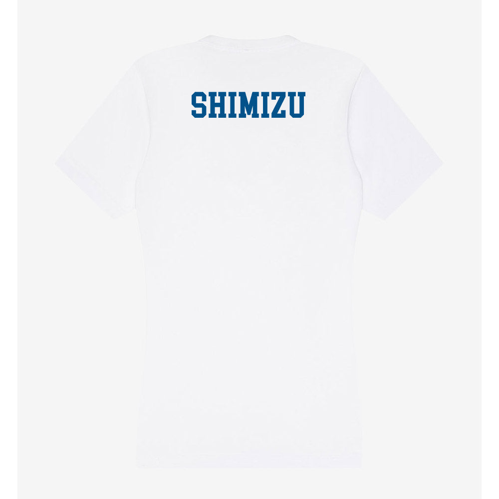 Delaware - Wrestling : Kenji Shimizu - Women's V-Neck T-Shirt-1