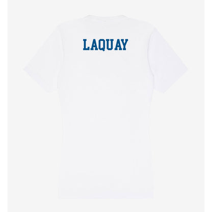 Delaware - Synchronized Skating : Erin LaQuay - Women's V-Neck T-Shirt-1