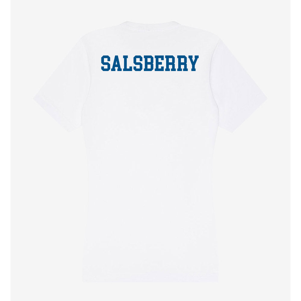 Delaware - Figure Skating : Carina Salsberry - Women's V-Neck T-Shirt-1