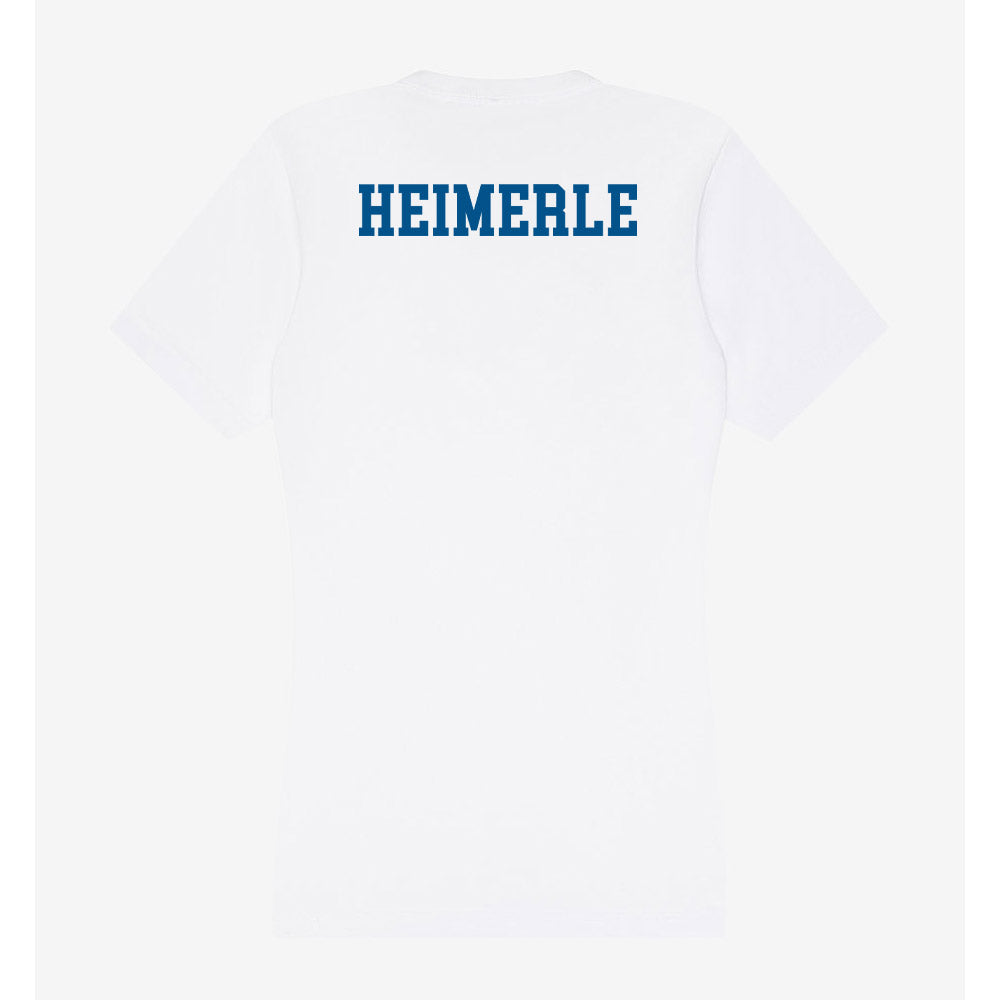 Delaware - Women's Rugby : Caitlyn Heimerle - Women's V-Neck T-Shirt-1