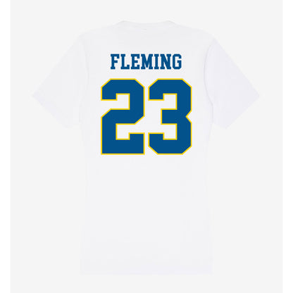 Delaware - Men's D2 Ice Hockey : Brendan Fleming - Women's V-Neck T-Shirt-1