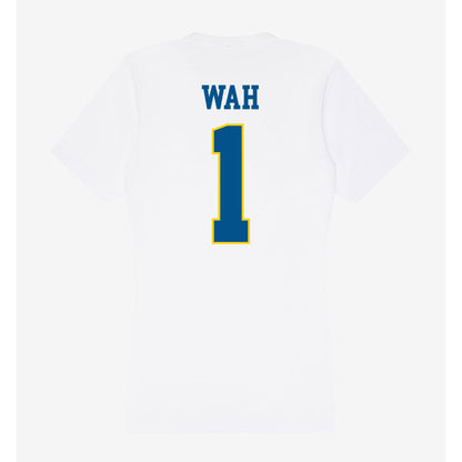 Delaware - Men's D2 Ice Hockey : Nick Wah - Women's V-Neck T-Shirt-1