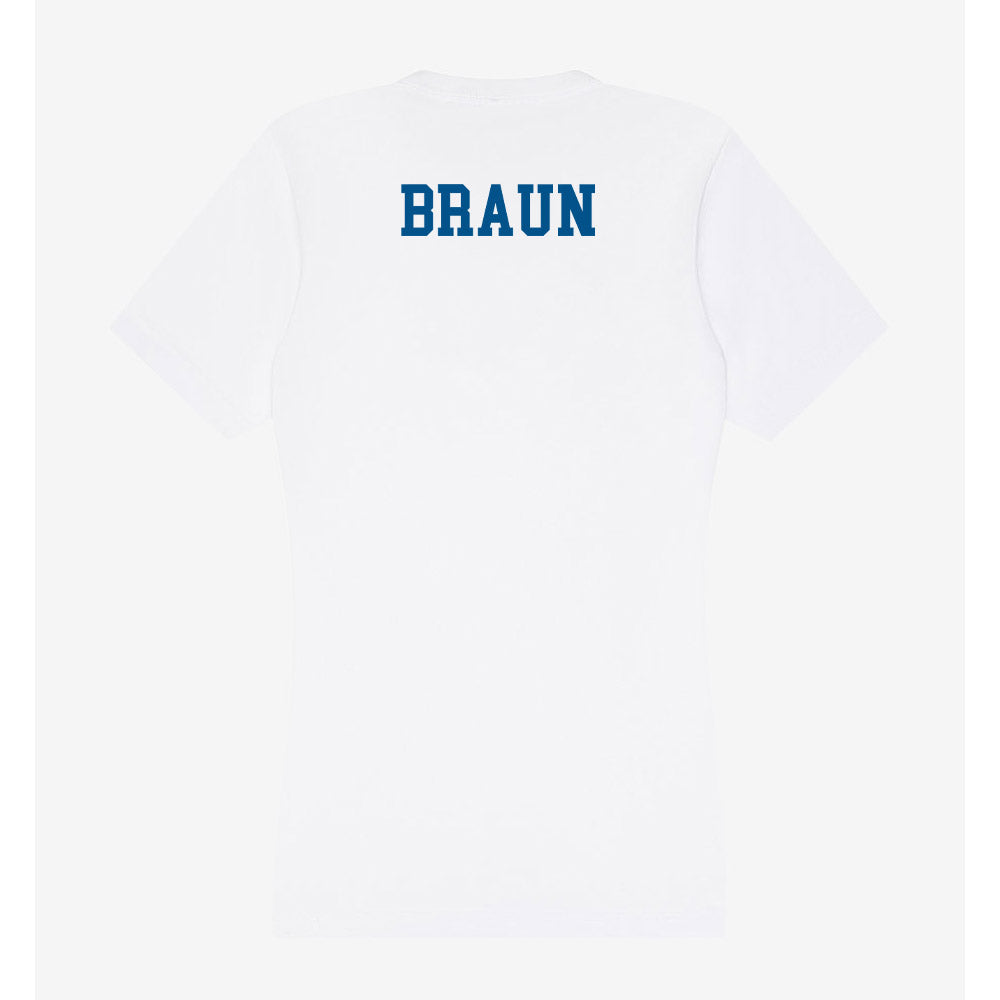 Delaware - Crew : Nathan Braun - Women's V-Neck T-Shirt-1