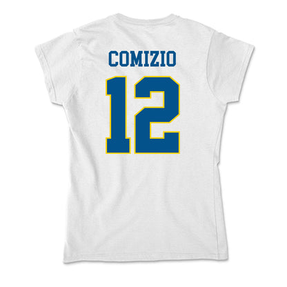 Delaware - Flag Football : Kayla Comizio - Soft Style Women’s T-Shirt-1