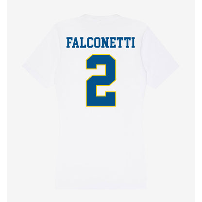 Delaware - Women's Rugby : Payton Falconetti - Women's V-Neck T-Shirt-1