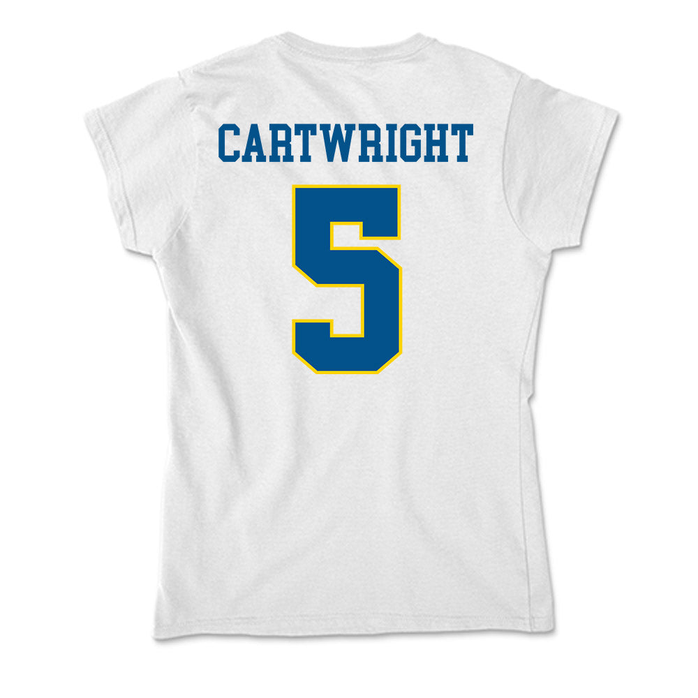 Delaware - Women's Ice Hockey : Melanie Cartwright - Soft Style Women’s T-Shirt-1