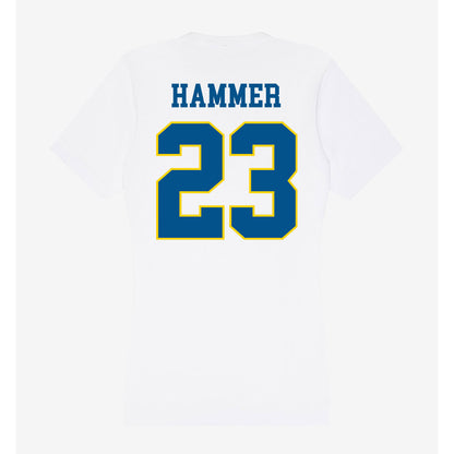 Delaware - Flag Football : Katy Hammer - Women's V-Neck T-Shirt-1
