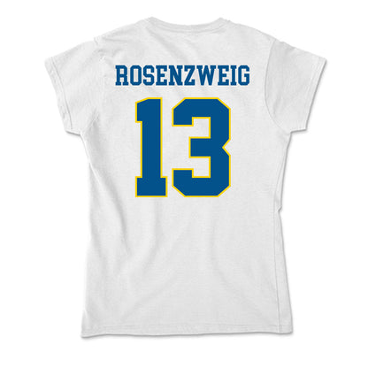 Delaware - Women's Ice Hockey : Molly Rosenzweig - Soft Style Women’s T-Shirt-1