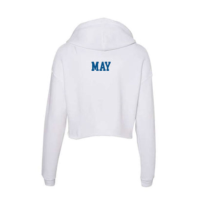 Delaware - Figure Skating : Sophie May - Women's Crop Fleece Hoodie-1