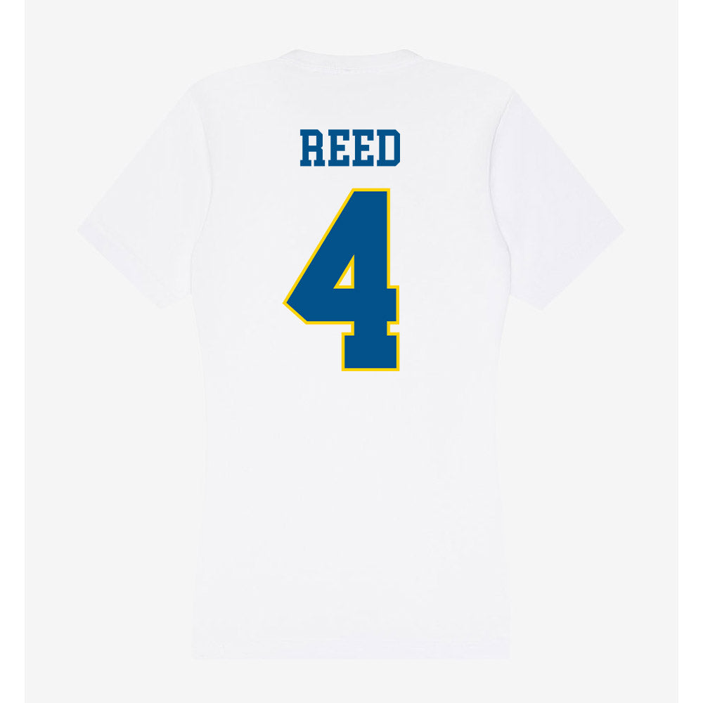 Delaware - Women's Rugby : Samantha Reed - Women's V-Neck T-Shirt-1