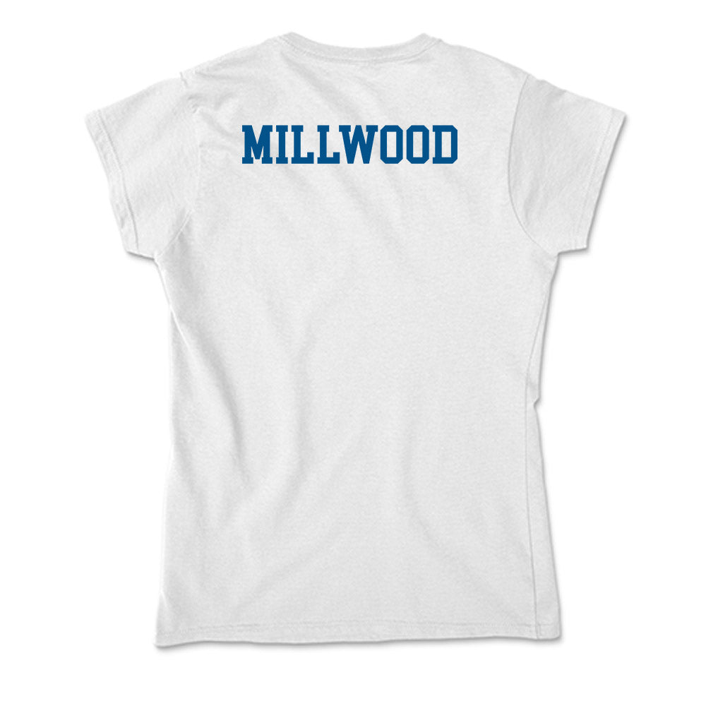 Delaware - Wrestling : Omar Millwood - Soft Style Women’s T-Shirt-1