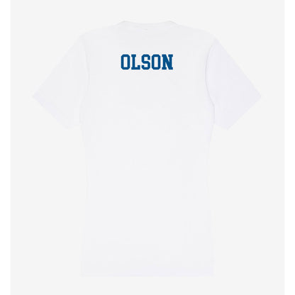 Delaware - Figure Skating : Lizzy Olson - Women's V-Neck T-Shirt-1