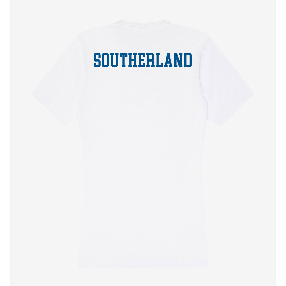Delaware - Synchronized Skating : Scarlett Southerland - Women's V-Neck T-Shirt-1