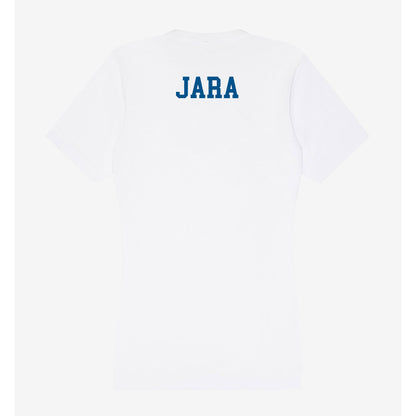 Delaware - Wrestling : Jorge Jara - Women's V-Neck T-Shirt-1