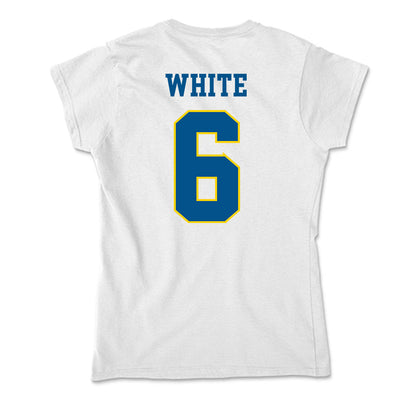 Delaware - Women's Rugby : Alexandra White - Soft Style Women’s T-Shirt-1