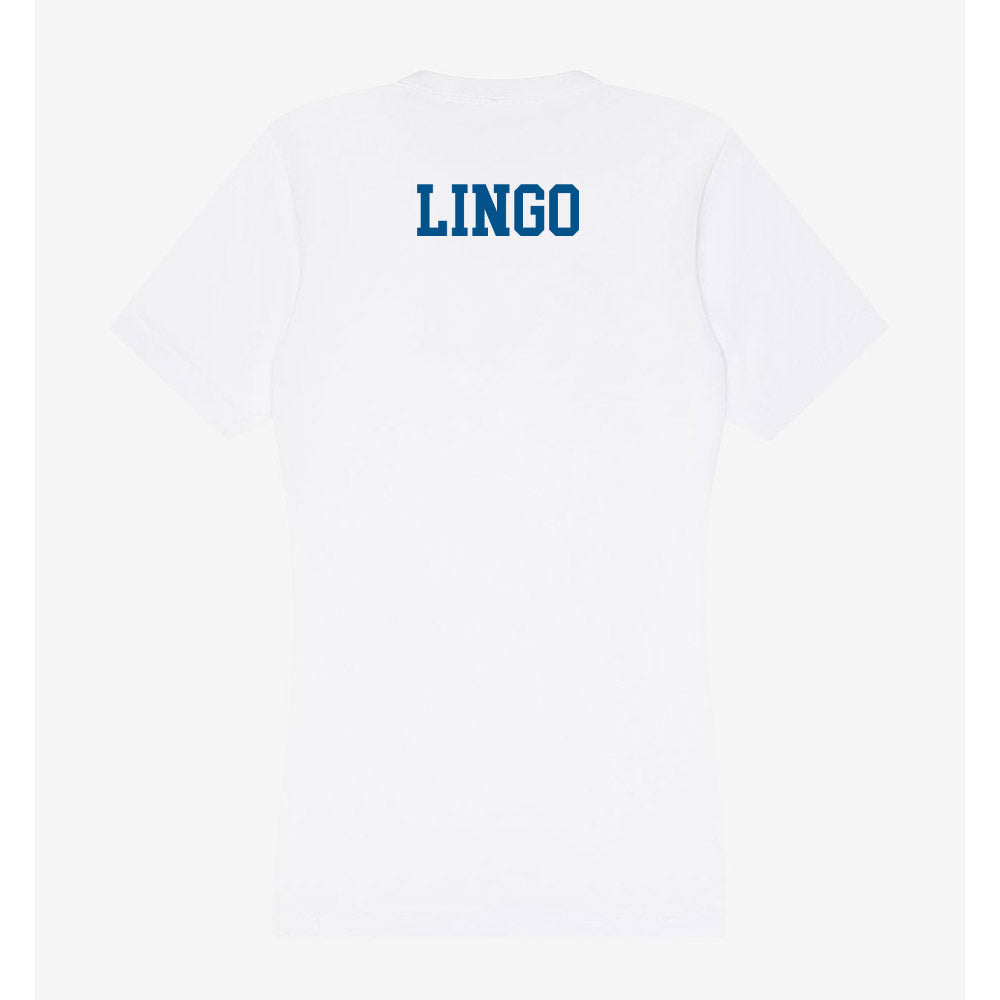Delaware - Figure Skating : Victoria Lingo - Women's V-Neck T-Shirt-1